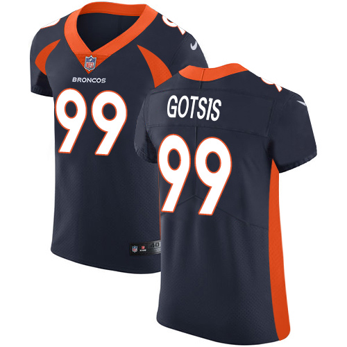 Nike Broncos #99 Adam Gotsis Navy Blue Alternate Men's Stitched NFL Vapor Untouchable Elite Jersey